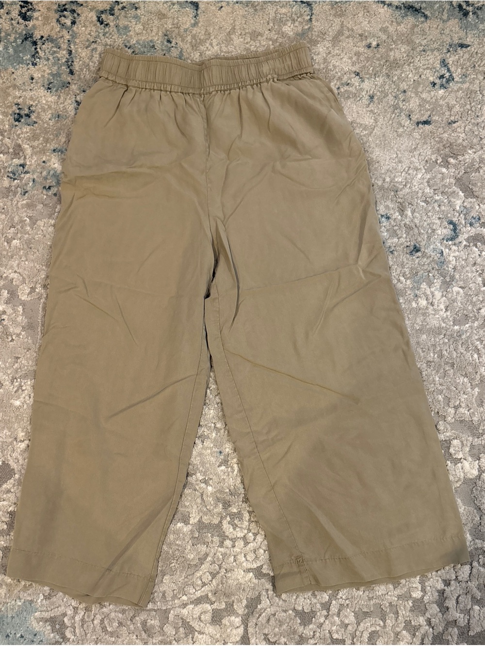 Women’s Elastic-Waist Casual Pants - Olive